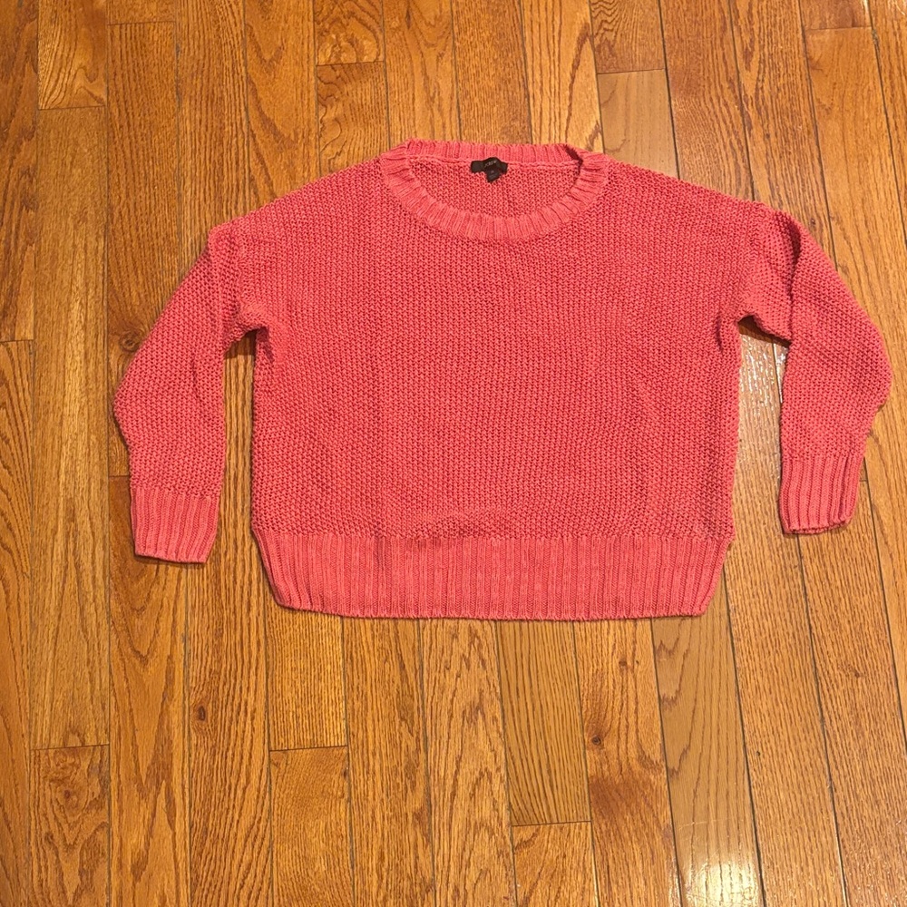J. Crew Women's Crew Neck Beach  Sweater